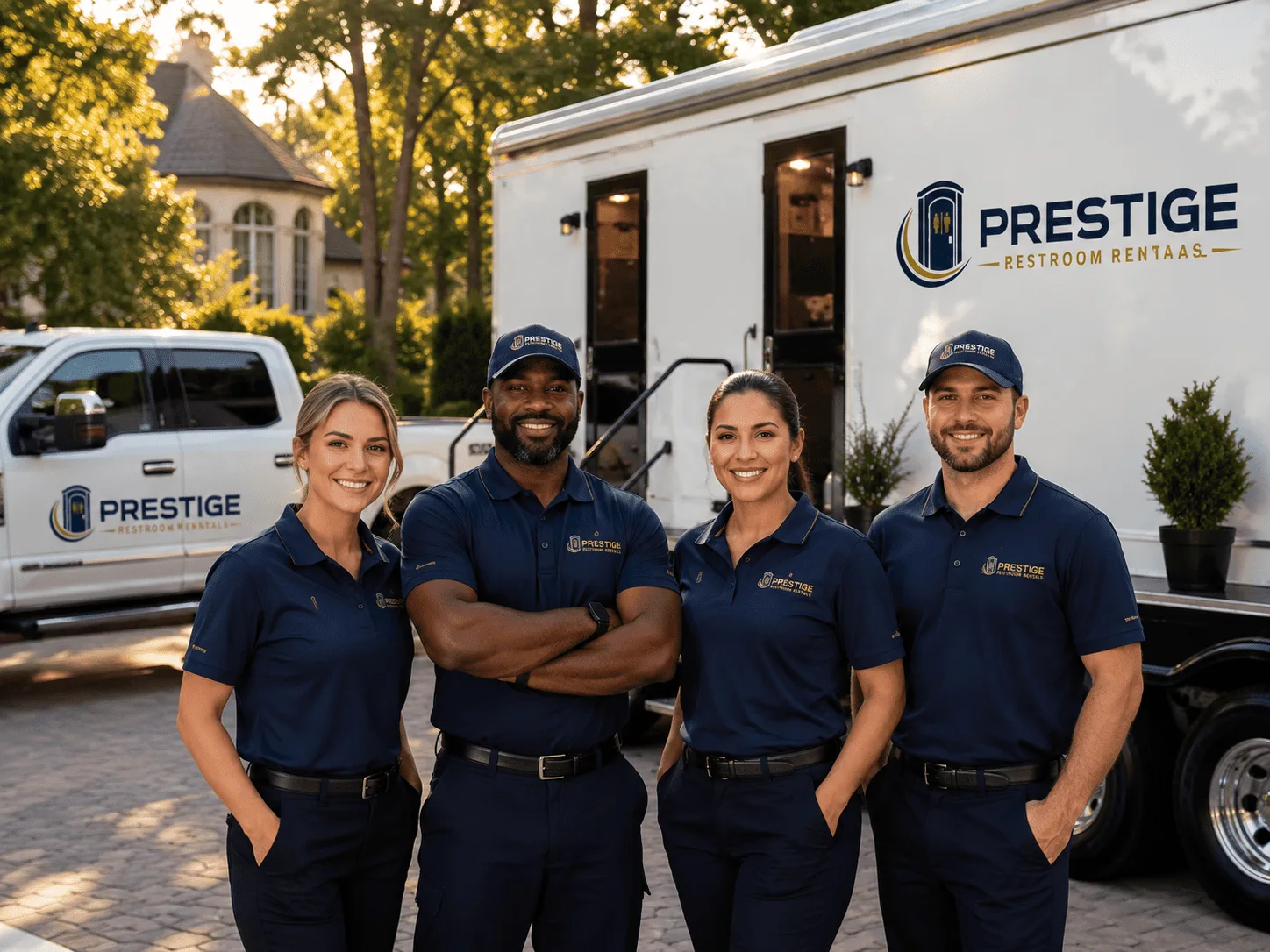 Trusted Luxury Portable Restrooms company in Arcanum, OH